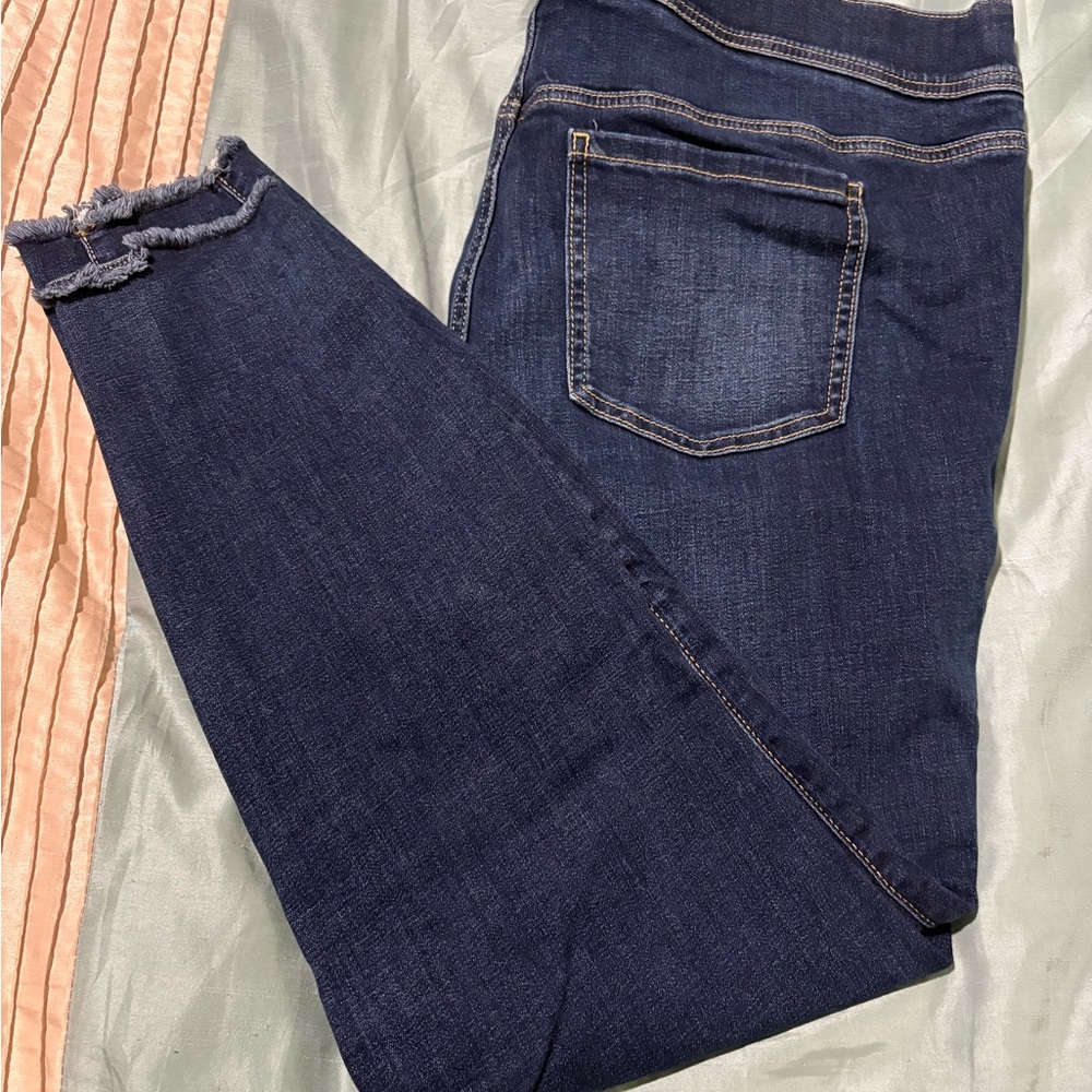 Torrid Blue Skinny Jeans with Stretchy Fit